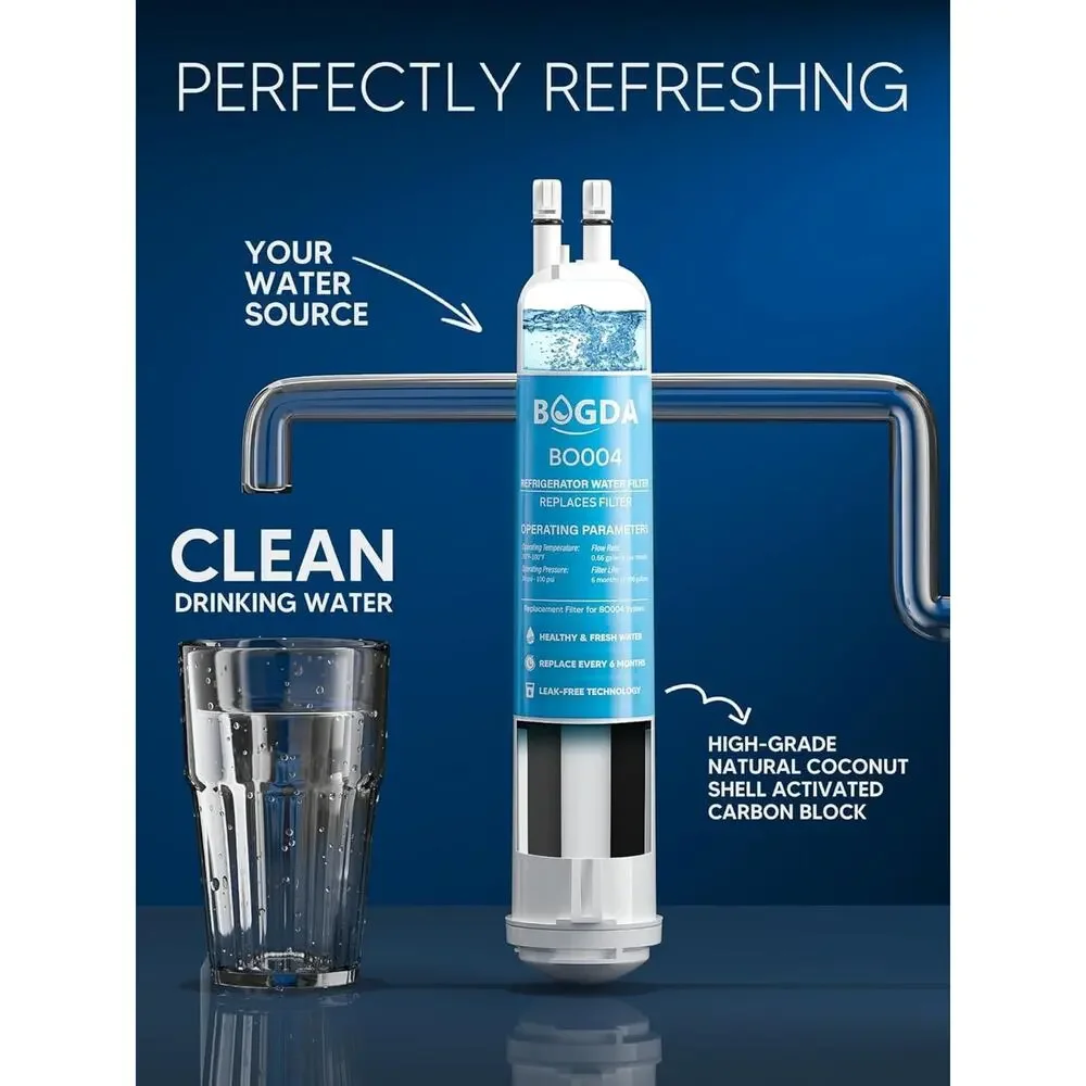 BOGDA BO004 Refrigerator Ice Water Filter Single Brand New in Box